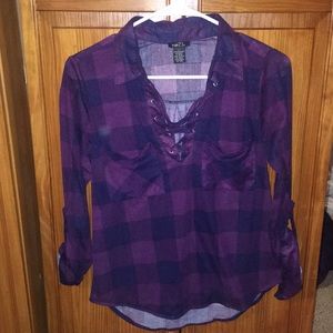 Rue 21 plaid shirt